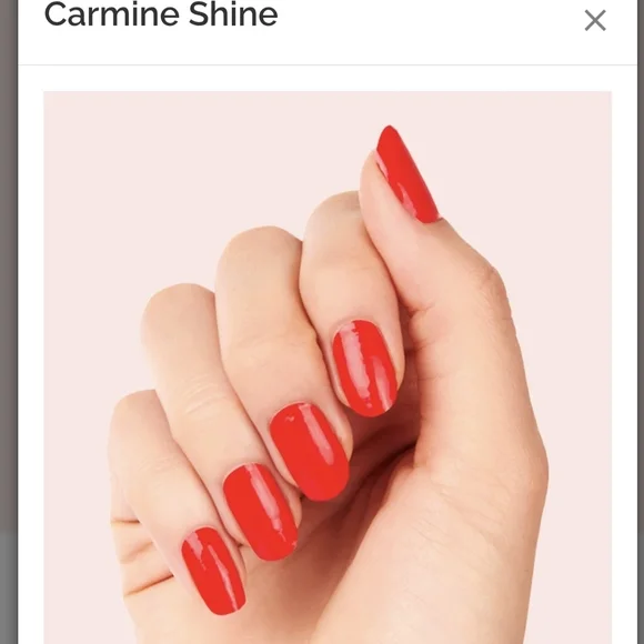 Color Street Carmine Shine Nail Strips - Picture 3 of 3